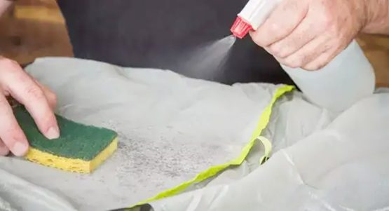 帐篷发霉翻箱修复方案