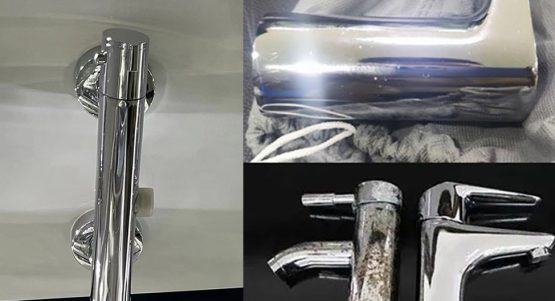 卫浴洁具制品发霉翻箱处理