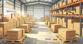 仓储烤炉防霉示意图